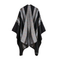 Blazer Poncho Bohème Cachemire Comme Cape Épais Chaud Étole Jetée Poncho Wrap Châle (SP227)